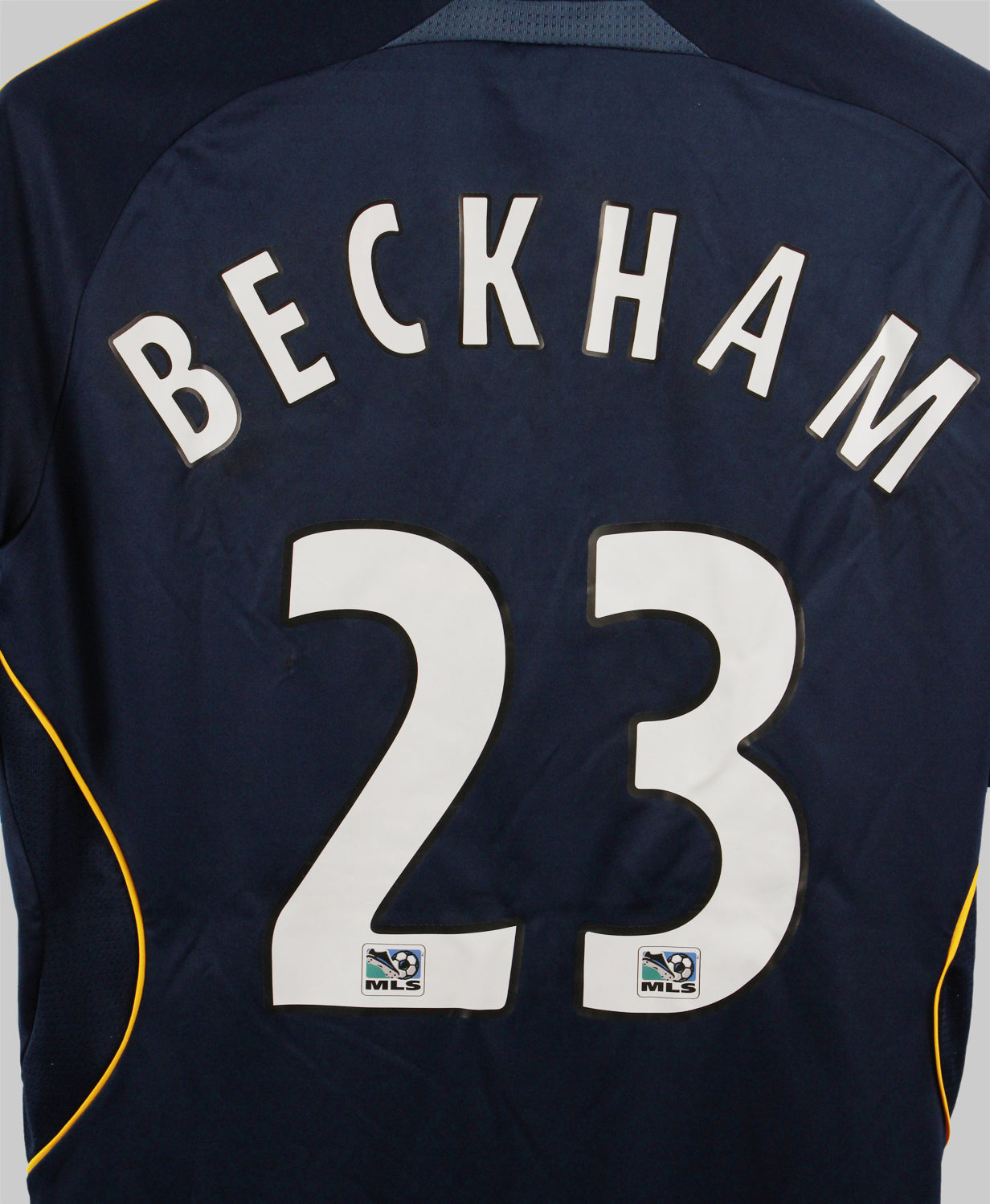 LA Galaxy 2007-08 Beckham Away jersey shirt