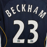 LA Galaxy 2007-08 Beckham Away jersey shirt