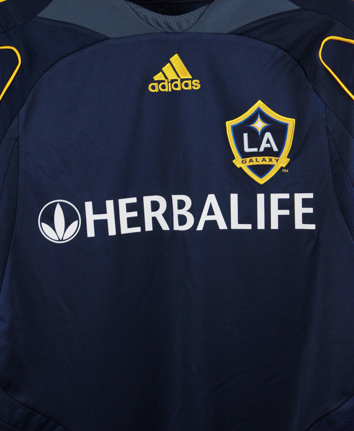 LA Galaxy 2007-08 Beckham Away jersey shirt