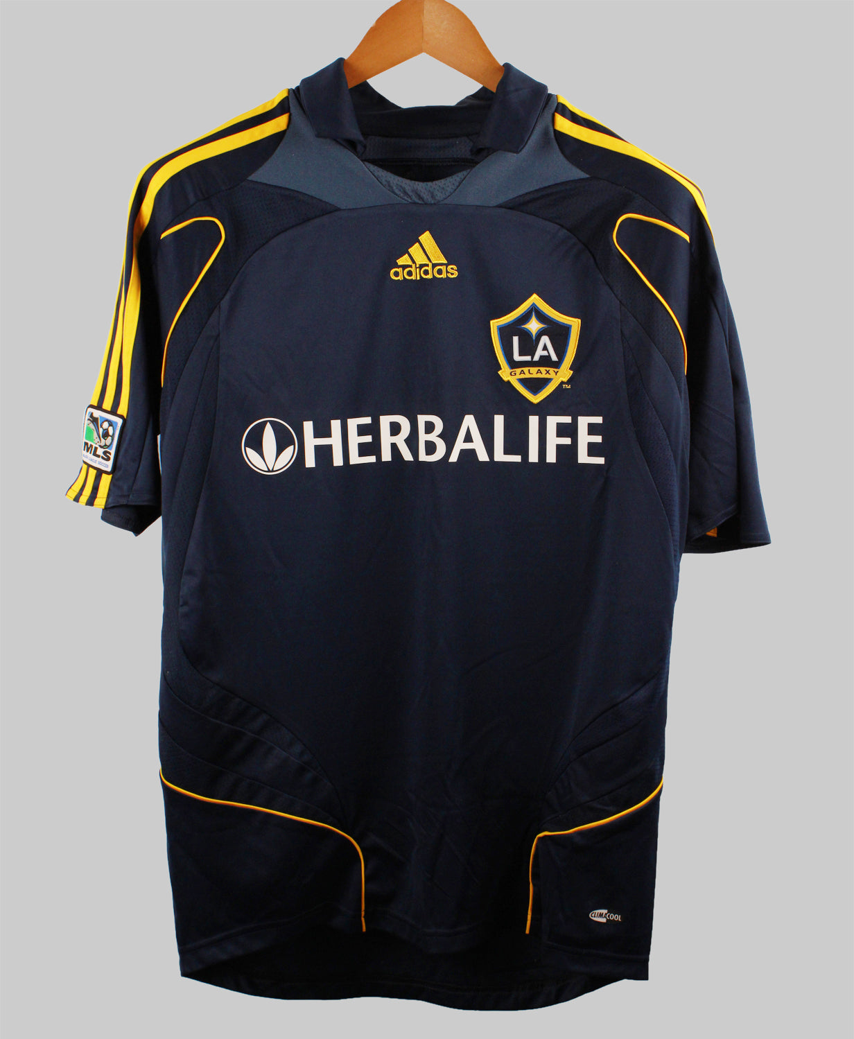 LA Galaxy 2007-08 Beckham Away jersey shirt