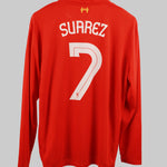 Liverpool 2012-13 Suarez Home Long Sleeve jersey