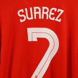 Liverpool 2012-13 Suarez Home Long Sleeve jersey