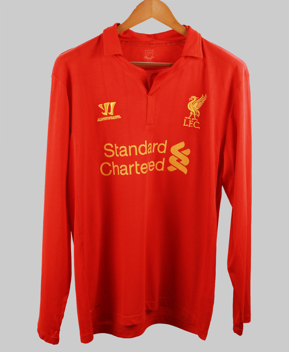Liverpool 2012-13 Suarez Home Long Sleeve jersey