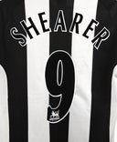 Newcastle 2001-02 Shearer Home jersey shirt
