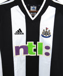 Newcastle 2001-02 Shearer Home jersey shirt