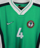 Nigeria 1998 Kanu Home jersey shirt