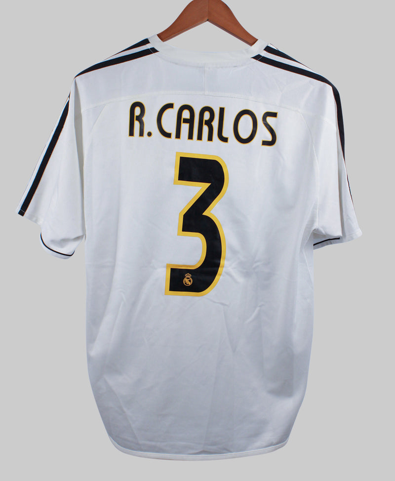 Real Madrid 2003-04 R. Carlos Away Kit (S)