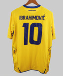 Sweden 2008 Ibrahimovic Home jersey