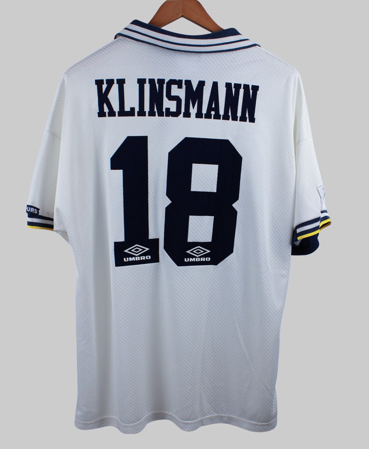 Tottenham 1993-95 Klinsmann Home jersey shirt Kit (XL)