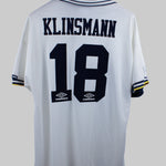 Tottenham 1993-95 Klinsmann Home jersey shirt Kit (XL)