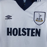 Tottenham 1993-95 Klinsmann Home jersey shirt Kit (XL)