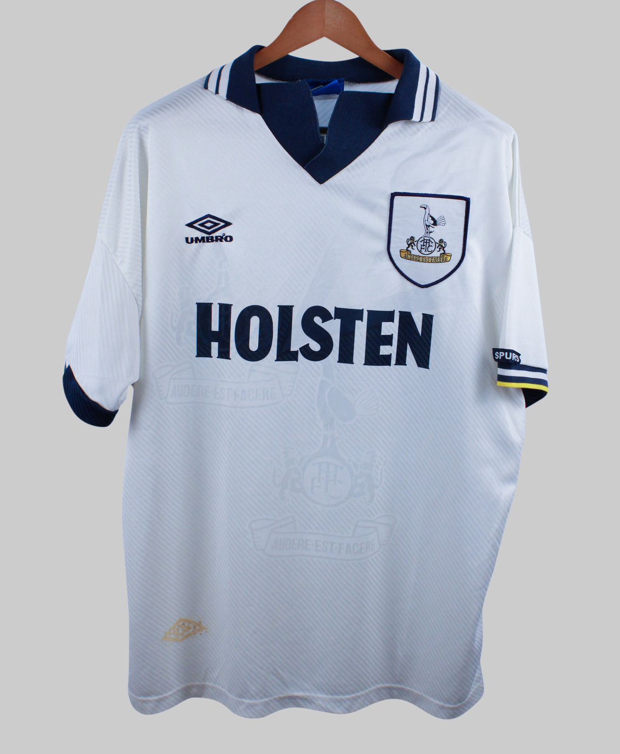Tottenham 1993-95 Klinsmann Home jersey shirt Kit (XL)