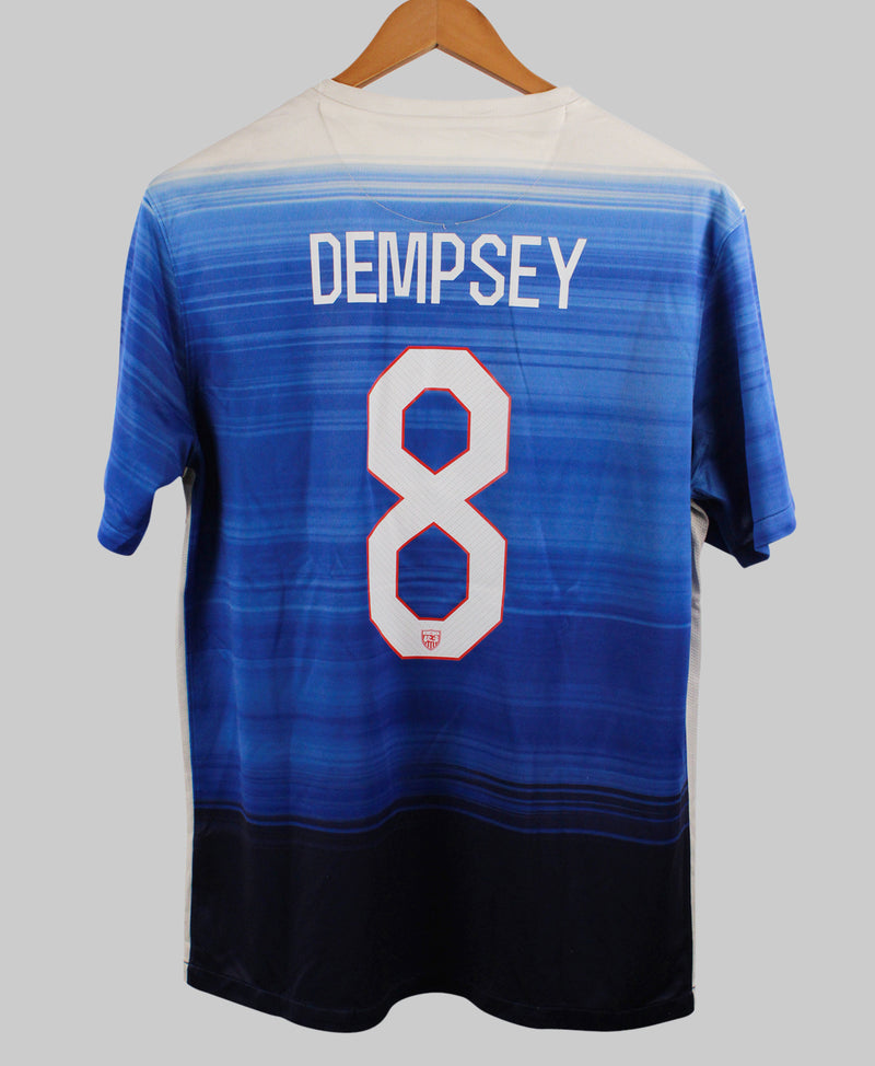 USA 2015 Dempsey Jersey Shirt Away Kit (L)