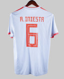 Spain 2018-19 Iniesta Away Kit (M)