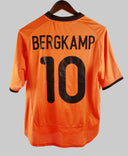 Netherlands 2000-01 Bergkamp Home Kit (S)