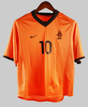 Netherlands 2000-01 Bergkamp Home Kit (S)