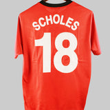 Manchester United 2009-10 Scholes Home Kit (L)