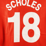 Manchester United 2009-10 Scholes Home Kit (L)