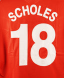 Manchester United 2009-10 Scholes Home Kit (L)