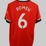 Southampton 2020-21 Romeu Home shirt jersey Kit (M)