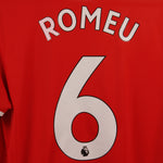 Southampton 2020-21 Romeu Home shirt jersey Kit (M)