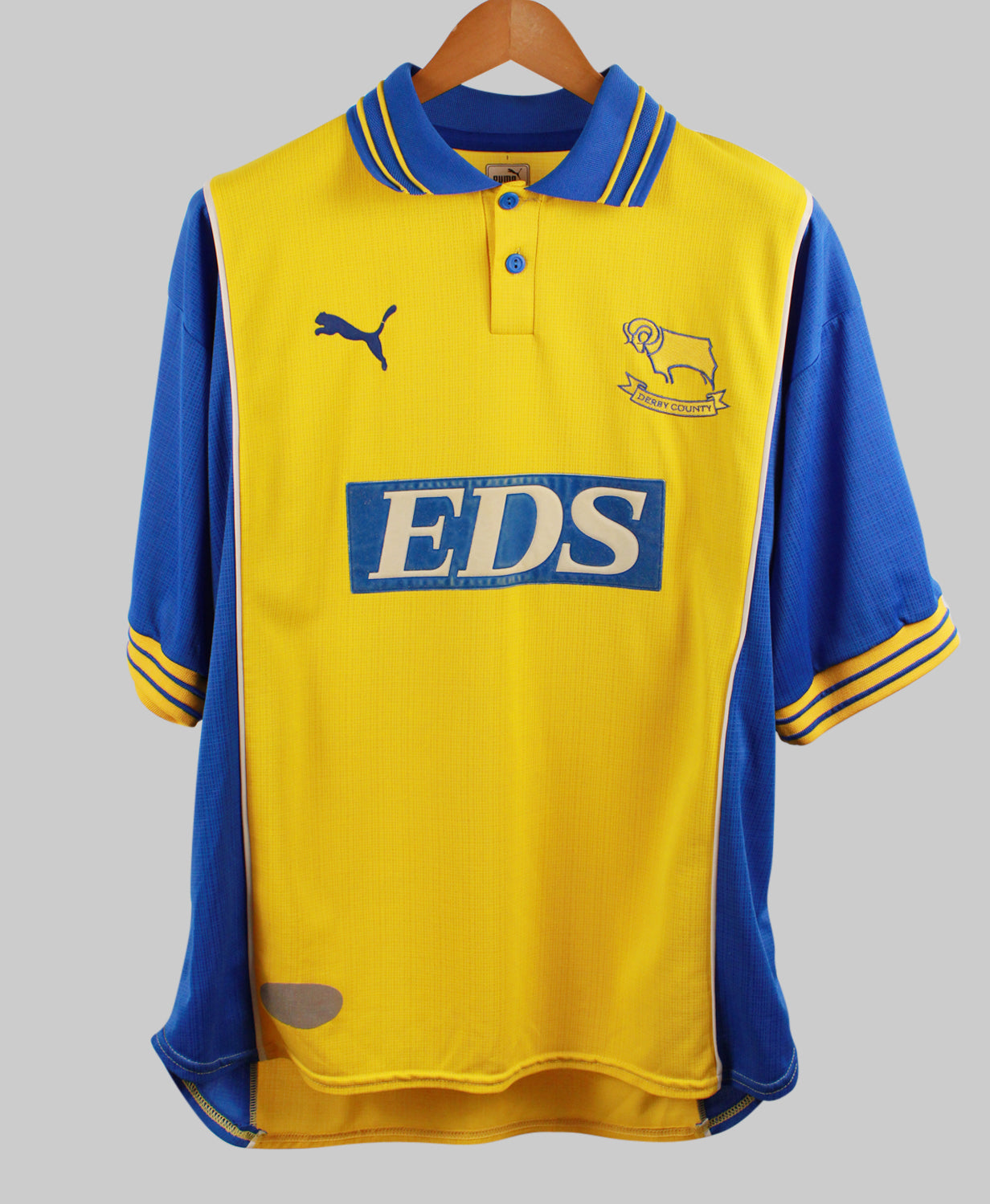 Derby County 1999-00 Eranio Shirt Jersey Away Kit (L)