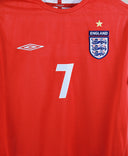 England 2004 Beckham Away Kit (L)