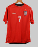 England 2004 Beckham Away Kit (L)