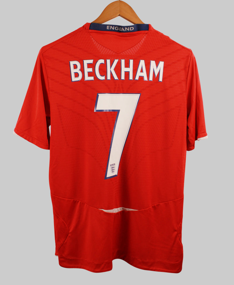England 2008-09 Beckham Away Kit (M)