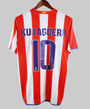Atletico Madrid 2008-09 Kun Aguero Home Kit (L)