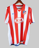 Atletico Madrid 2008-09 Kun Aguero Home Kit (L)