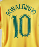 Brazil 2006-07 Ronaldinho Home Kit (L)
