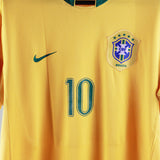 Brazil 2006-07 Ronaldinho Home Kit (L)