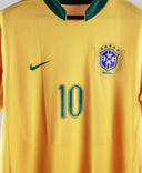 Brazil 2006-07 Ronaldinho Home Kit (L)