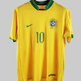 Brazil 2006-07 Ronaldinho Home Kit (L)