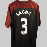 Manchester City 2016-17 Sagna Away jersey