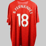 Manchester United 2020-21 Fernandes Home Kit (4XL)