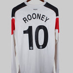 Manchester United 2010-11 Rooney Away Long Sleeve Kit (L)