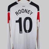 Manchester United 2010-11 Rooney Away Long Sleeve Kit (L)