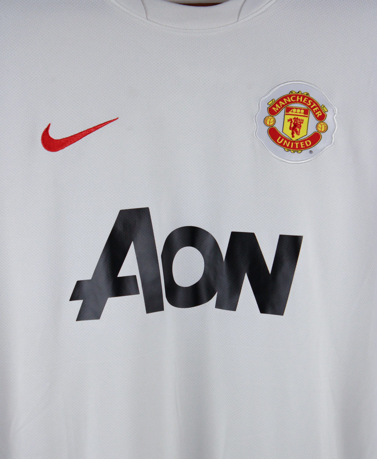 Manchester United 2010-11 Rooney Away Long Sleeve Kit (L)
