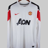 Manchester United 2010-11 Rooney Away Long Sleeve Kit (L)