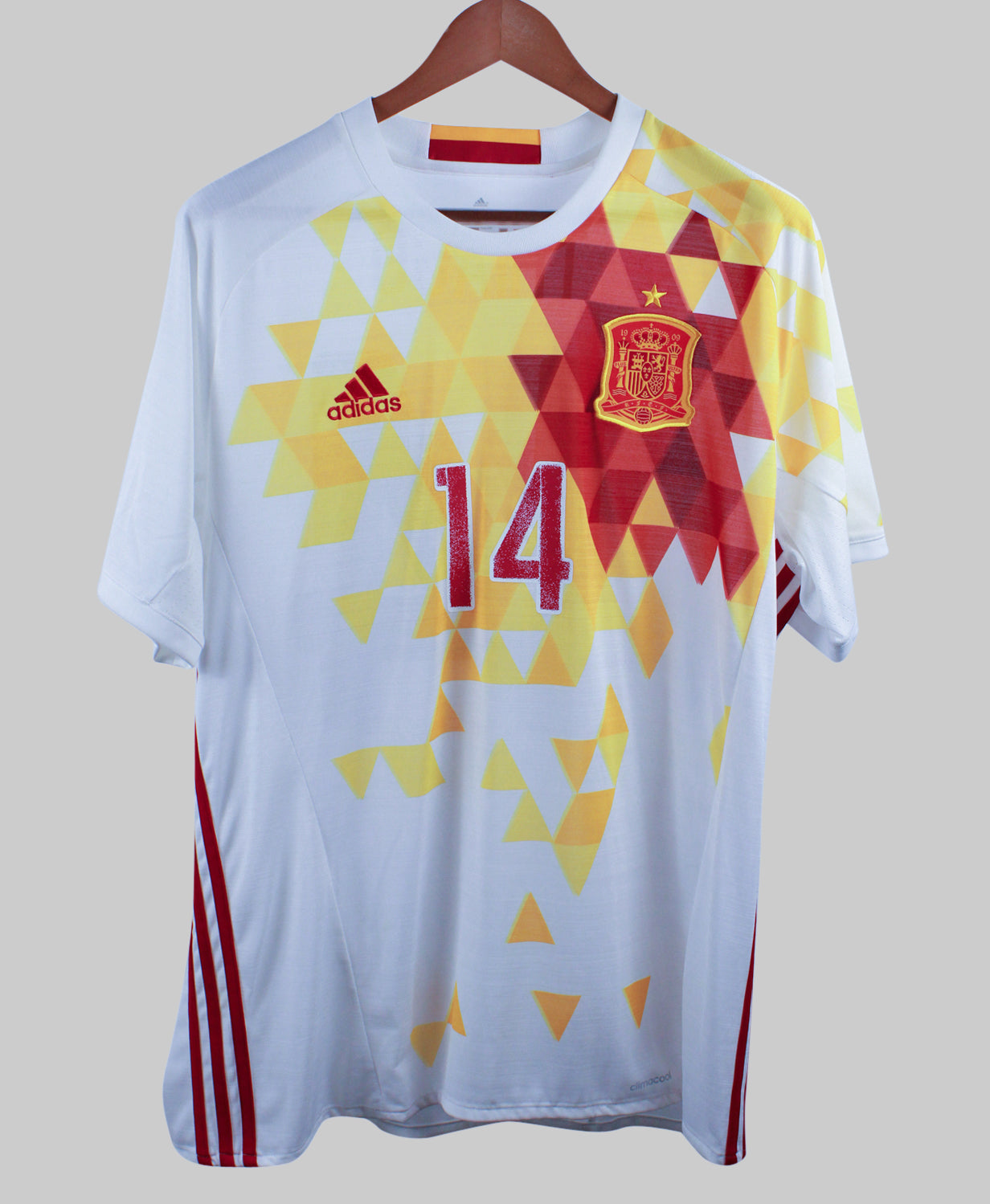 Spain 2016-17 Thiago Away Kit
