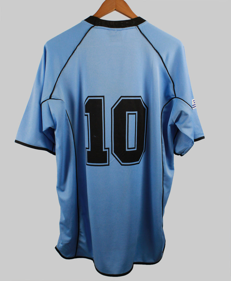 Uruguay 2001-02  Home shirt jersey Kit [W/ Tags] (XL)