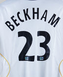 LA Galaxy 2007-08 Beckham Home Kit (XL)