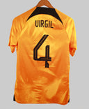 Netherlands 2022-23 Virgil (Van Djik) Home jersey