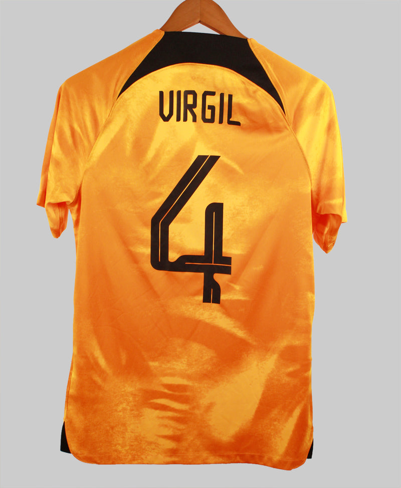 Netherlands 2022-23 Virgil (Van Djik) Home jersey