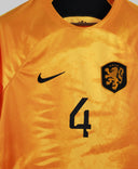 Netherlands 2022-23 Virgil (Van Djik) Home jersey