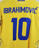 Sweden 2008-09 Ibrahimovic Home Kit  (L)