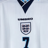 England 1996-97 Beckham Home Kit (L)