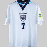 England 1996-97 Beckham Home Kit (L)
